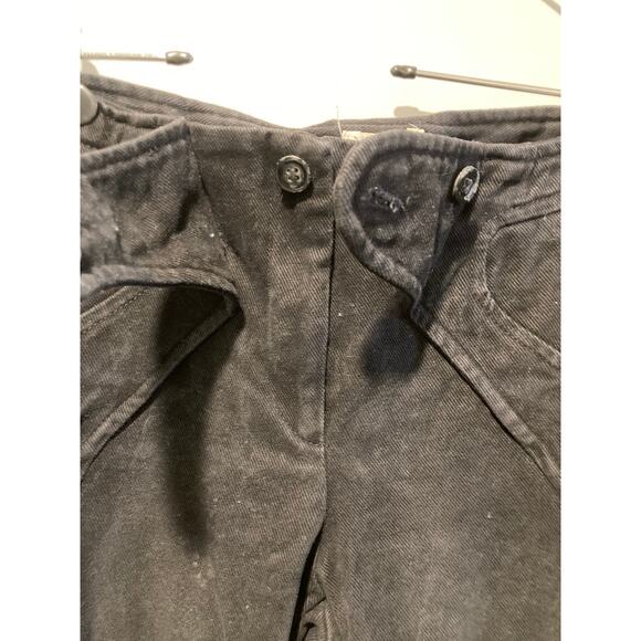 Antonio Berardi Black Jeans Italian Sz 44/US 8 Vintage-ish Designer Rare - Picture 8 of 12